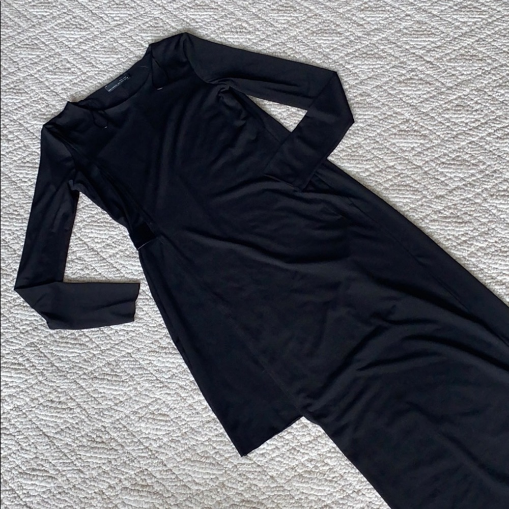 Zara W&B Collection Split Length Dress
